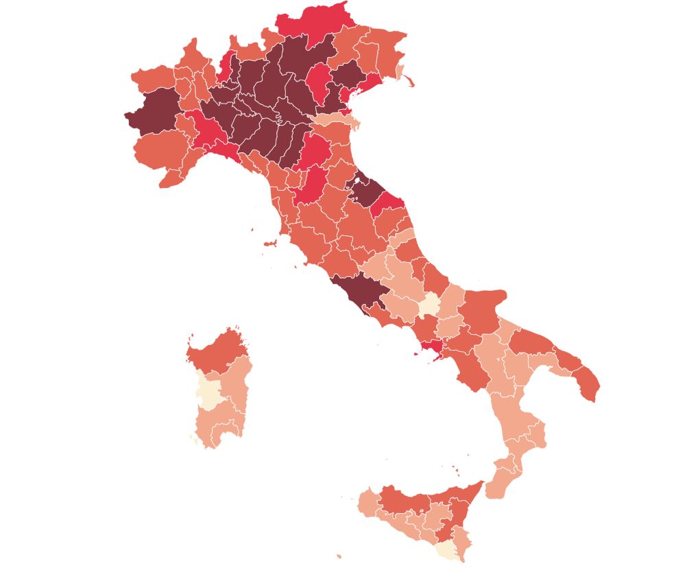 Szczyt zachorowań we Włoszech. Prawie 1000 zgonów jednego dnia z powodu koronawirusa
